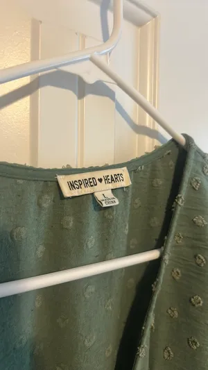 Green Dress Inspired Hearts Size L thumbnail 3