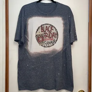 Black Friday squad acid‎ wash women’s extra large T-shirt. CANVAS thumbnail 2
