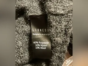 Lioness Margaux Knit Cardigan Color Charcoal thumbnail 5