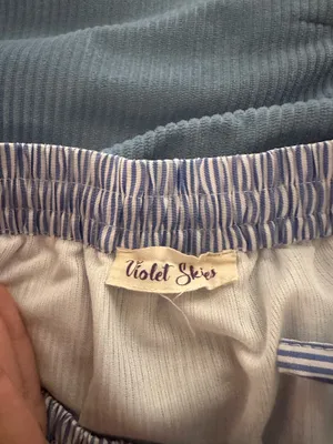 Striped skirt Gray Size M thumbnail 2