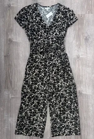 Ditsy Floral Button Down Jumpsuit thumbnail 5
