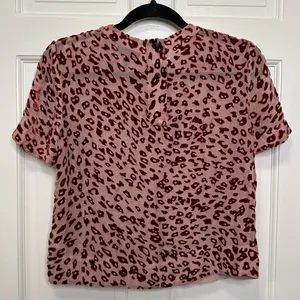 Rag & Bone‎ Gia Animal Print Short Sleeve Top thumbnail 6