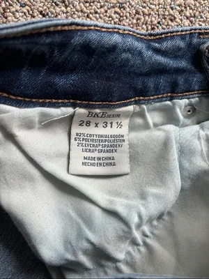 BKE Women's Blue Flare Jeans with Raw Hem thumbnail 3
