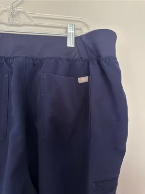 FIGS Zamora Casual Jogger Scrub Pants Navy 3XL thumbnail 7