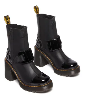 Dr. Martens Women's Gaya Heeled Chelsea Boot Black size 8 thumbnail 1