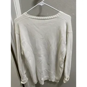 BRANDY MELVILLE Sweater OS Brianna Cable Oversized Cream thumbnail 3