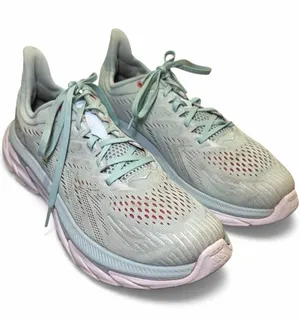 HOKA One One Clifton Edge Seafoam Blue‎ Running Shoes Sneakers Womens Size 11 thumbnail 1