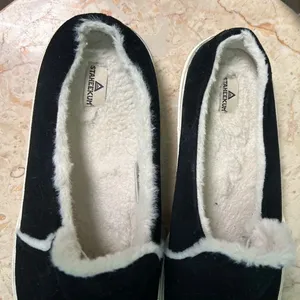 Staheekum Women's Cozy Camp Mule Slip On Shoes Genuine Suede & faux‎ fur Size 9 thumbnail 2