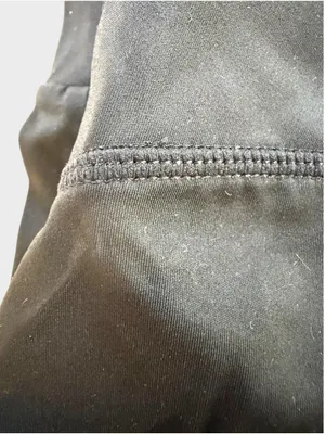 Size S (Reg) Halara High Waisted Drawstring Side Pocket Plain Jogger Pants Black thumbnail 7