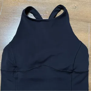Key To Balance Yoga Tank Top Light Support B/C Cup in Black Size 4 thumbnail 4