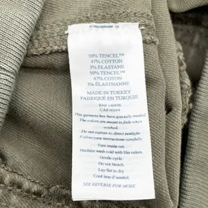 Faherty Women Traveler Pants S Utility‎ Pull On Dark Olive Street Soft Girl thumbnail 8
