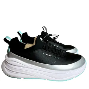 Clove Unisex Forte 2 Nursing Sneakers Size W 13 M 11.5 Black Platinum Aqua thumbnail 2