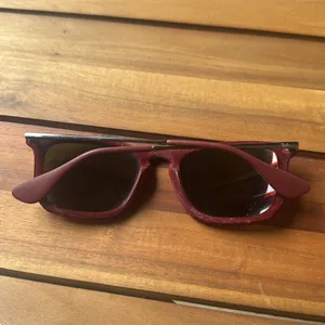rayban Chris  Burgundy Sunglasses thumbnail 2