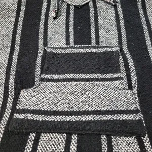 Maco Baja Sweater Size Large L Baja Hoodie Mexican Style Hoodie Drug Rug Sweater Unisex Hoodie thumbnail 3