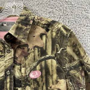 Russell Outdoors Realtree Break Up‎ Infinity Button Up Shirt Gorpcore Women's M thumbnail 2