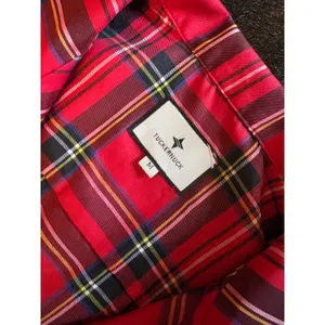 Tuckenuck Red Plaid Royal Stewart Tartan Margot Top Size Medium thumbnail 4
