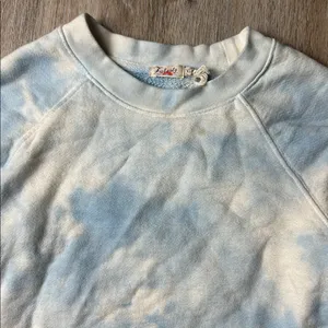 Faherty Bells Tie Dye Crewneck Sweatshirt Size Extra Small thumbnail 8