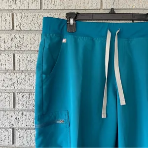 Figs Zamora Jogger Scrub Pants Pacific Blue Size XL thumbnail 3
