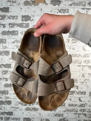 Betula | women 38 leather tan Arizona sandals thumbnail 1