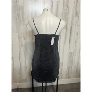 H&M Black dress sparkle thumbnail 4