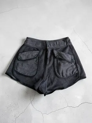FREE PEOPLE Movement Gray Sweat Shorts Size Small thumbnail 2