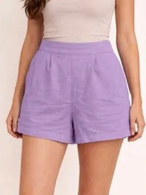 Abercrombie & Fitch Lavender Cotton Shorts XL thumbnail 1
