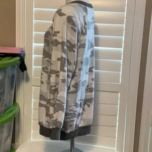 First Love Gray Camo Sweatshirt thumbnail 4