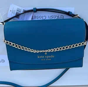 Kate Spade New York Dark Peaco Carson Crossbody Purse thumbnail 5