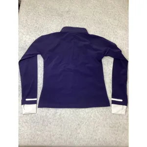 Golftini Womens Navy Blue Full Zip Golf Jacket White Cuffs XS RN135341 thumbnail 5