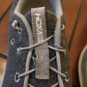 Hoka Humana flow wool dark gray gray sneakers women size 10 thumbnail 5