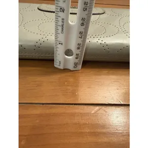 Coach Ashley Perforated Signature C Pattern Accordion Zip Wallet SilverTone Logo thumbnail 14