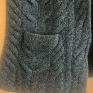 ✨Aran Woollen Mills Sweater Teal Sz Medium Vest✨ thumbnail 5