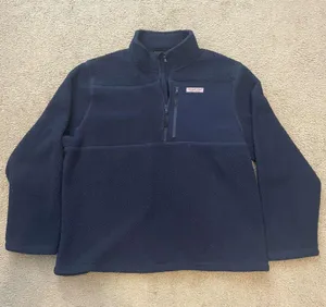 Vineyard Vines Comfy Navy Blue Quarter Zip thumbnail 1