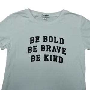 Sub Urban Riot Medium White Graphic Tee Be‎ Bold Be Brave Be Kind Casual Soft thumbnail 2
