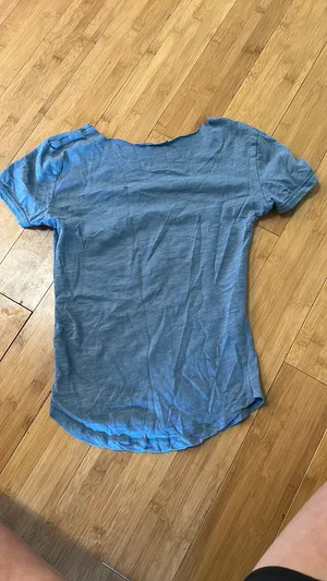 H&M Top blue thumbnail 2