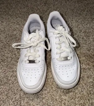 Nike Air Force White boys 3.5 thumbnail 1