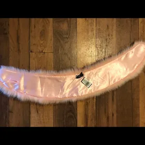 New York Cara Lt Pink faux fur boa thumbnail 6