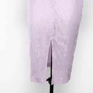 Avec‎ Les Filles - Purple Sequined Bodycon Midi Dress thumbnail 5