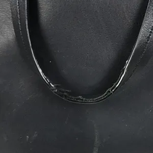 Kate Spade Womens Shoulder Bag Black Monster Eyes Hallie 100% Cow Leather Tote thumbnail 8