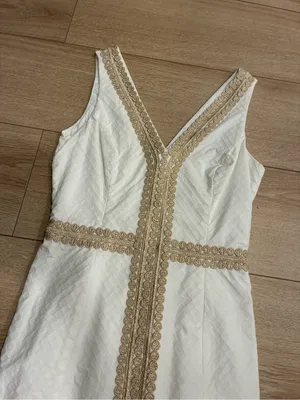 Lilly Pulitzer Women’s Bentley Shift Dress Resort White Size 0 thumbnail 1