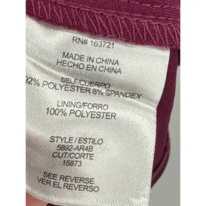 City Studio Womens Cut Out‎ Bodycon Dress Size XS Wine Cocktail Event Party thumbnail 8