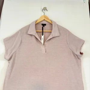 Coco + Carmen Mauve Pink‎ Polo Dress Short Sleeve Knit Shift XXL NEW thumbnail 10