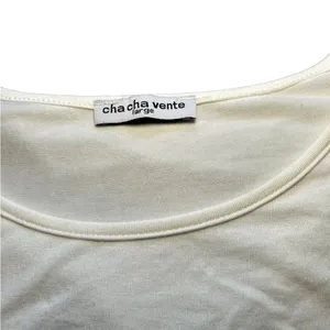 Cha cha vente white with colorful sleeves size large thumbnail 4