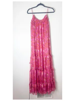 Misa Los Angeles Magdalena Maxi Dress in Careyes Flora Small thumbnail 5