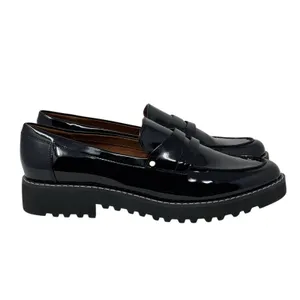 Franco Sarto Women's Cassandra Black Platform Penny Loafers Size 10 thumbnail 10