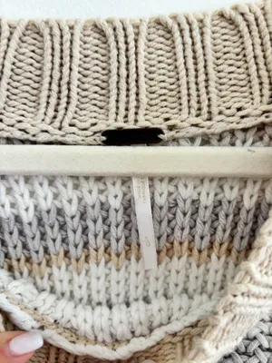 Free People Sweater Knit Chunky thumbnail 4