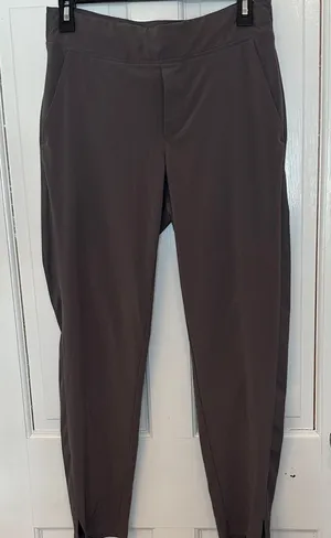 Athleta Women’s Gray/Purple Athletic Pants‎ size 4 EUC thumbnail 1