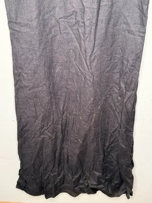 Vintage Studio Ease Black Linen Dress thumbnail 3