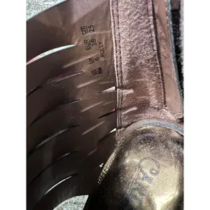 Carlos Santana Polly Suede Cutout Peep Toe Ankle Booties Heel Women‎ Size 8M Zip thumbnail 5