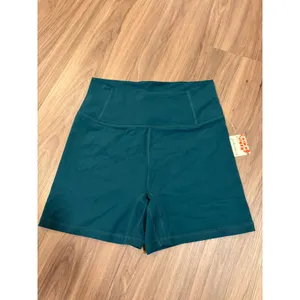 Free People FP Movement Never Better 5"‎ biker shorts evergreen size L thumbnail 2